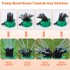 Lawn Sprinkler Automatic 360° Flexible 12 Tubes Garden Water Irrigation Sprayers Garden Sprinkler