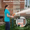 Sprinkler Timer With 3 Watering Programs Manual Mode Automatic Watering System Waterproof Irrigation Timer House Faucet Timer For Garden Yard Lawn