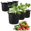 Plant Grow Bags Potato Vegetable Planter Bags 3 Pack Breathable Planting Fabric Pots 7Gallons