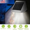 Led Solar Powered Stair Lights Dusk-To-Dawn Waterproof Garden Pathway Patio Fence Lamp