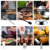 Griddle Accessories Kit Flat Top Grill Accessories 31Pcs Camp Chef With Spatulas Griddle Press Basting Cover Spice Shakers Vegetable Forks