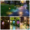 Solar Garden Lights Outdoor Pathway Lights 6Packs Ip44 Water-Resistant Landscape Lights 8Hrs For Yard Driveway Walkway