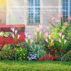 Solar Outdoor Lily Flower Led Light 7-Color Changing Lights 2Pcs Ip65 Waterproof Pathway Stake Lights Patio Decorative Garden Patio