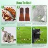 Heavy Duty Folding Live Animal Trap Cage 31X12X11” Waterproof Cover Humane Easy To Catch And Release Trap For Stray Cats Raccoons Squirrel Skunk