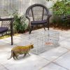 Humane Live Animal Catch Release Cage Collapsible Galvanized Wire For Cats Rodents Raccoons Beavers Groundhogs Foxes Armadillos