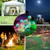 Dandelion Solar Light 36led Beads 2 Pcs Outdoor Garden Lawn Pathway Landscape Stake Lamp Colorful Ornamental Light