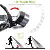 Rechargeable Headlamp 20000 Lumen Led Headlight 5 Modes Headlamp Flashlight For Camping Cycling Hiking Hunting Emergency