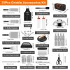 Griddle Accessories Kit Flat Top Grill Accessories 31Pcs Camp Chef With Spatulas Griddle Press Basting Cover Spice Shakers Vegetable Forks