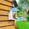 Solar Powered Bird Feeder 2K Bird Watching Camera With Pir Motion Ai Birds Species Identify Two-Way Audio Real-Time App Notification Capture Video