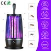 Rechargeable Mosquito Killer Lamp Bug Zapper With Night Light Strap Mosquito Catcher With Max 1615Square Feet Range Uv Light For Indoor Outdoor