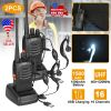 Walkie Talkies Two Way Radio 2 X Baofeng Bf-888S Uhf 16Ch 400-470Mhz Long Range