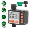 Sprinkler Timer With 3 Watering Programs Manual Mode Automatic Watering System Waterproof Irrigation Timer House Faucet Timer For Garden Yard Lawn