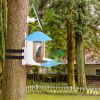 Solar Powered Bird Feeder 2K Bird Watching Camera With Pir Motion Ai Birds Species Identify Two-Way Audio Real-Time App Notification Capture Video