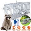 Live Humane Animal Heavy Duty Folding Catch & Release Trap 25.59In Rodent Cage Rabbit Squirrel Possum Skunk Kitten Raccoon ETC.