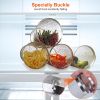 Portable Bbq Rolling Round Basket Stainless Steel Grill Mesh 2Pcs 3.42X11.61In Net Tube With Removable Cover Backyard Porch Garage