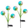 Dandelion Solar Light 36led Beads 2 Pcs Outdoor Garden Lawn Pathway Landscape Stake Lamp Colorful Ornamental Light
