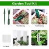 Seed Starter Tray With Grow Light Humidity Dome Germination Kit with 5Packs Seeds 5-Level Brightness 4 Timers For Indoor Greenhouse