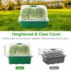 Seed Starter Tray With Grow Light Humidity Dome Germination Kit with 5Packs Seeds 5-Level Brightness 4 Timers For Indoor Greenhouse