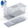 Live Humane Animal Heavy Duty Folding Catch & Release Trap 25.59In Rodent Cage Rabbit Squirrel Possum Skunk Kitten Raccoon ETC.