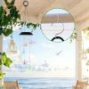 Solar Dragonfly Wind Chime 7 Color Changing Wind Chime For Outside Ipx4 Waterproof Outdoor Garden Yard Decor