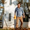 Cordless Leaf Blower Handheld Battery Powered Air Blower Max 124Mph 300Cfm With 2 Adjustable Speeds 2Pcs 18V 2000Ma Battery And Charger