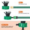 Lawn Sprinkler Automatic 360° Flexible 12 Tubes Garden Water Irrigation Sprayers Garden Sprinkler