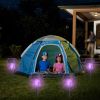 Solar Powered Mosquito Zapper Outdoor Insect Killer 4 Pack Waterproof Bug Zapper With Uv Light White Light For Yard Garden Farm Garage