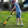Cordless Garden Tiller Cultivator With 20V Rechargeable Battery 3.93In Width 6.69In Depth 250Rpm Max For Garden Yard Farm Lawn