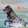 Waterproof Pet Beep Vibration Electric Shock Collar 3280Ft 3 Channels Rechargeable Transmitter Receiver Trainer With Flashing light