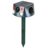 Ultrasonic Solar Animal Repeller Outdoor Mole Snake Squirrel Repellent Waterproof Bird Deer Dog Cat Deterrent With 3 Modes Motion Sensor Vibration Sta