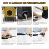 Electric High Pressure Portable Washer Cleaning Machine 4200Psi 1.85Gpm 1800W Power Washer With Spray Gun 4 Nozzles Foam Cannon Holders