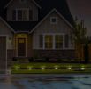 Solar Ground Light Waterproof Buried In-Ground Path Deck Lawn Patio Light 4Led