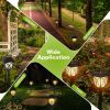 Solar Powered Stake Outdoor Light Decorative Landscape Lamp 6Pack Ip45 Waterproof Auto On Off Outdoor Light For Pathway Garden Yard Patio