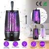 Rechargeable Mosquito Killer Lamp Bug Zapper With Night Light Strap Mosquito Catcher With Max 1615Square Feet Range Uv Light For Indoor Outdoor