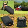 Lawn Mower Leaf Bag 54 Cubic Feet Standard Garden Rubbish Collection Bag 112In Opening For Fast Easy Leaf Collection Riding Lawn Mower Waste Bag
