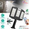 Solar Wall Light Outdoor 33 Cob Beads Pir Motion Sensor Remote Control Wireless Lamps Ip45 Waterproof Lighting For Garage Front Door Garden Pathway