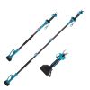 2-In-1 Electric Shear with Extension Pole 21V 4.0Ah Cordless Pruner 13Ft High Tree Trimming Pruning ETC.
