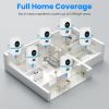 Ultrasonic Insect Repellent Indoor Plug 6 Pack 32-120Khz Bug Repellent Mosquito Roaches Mice Control With 3 Modes For Bedroom Garage
