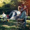 Portable Bbq Barbecue Grill Foldable Charcoal Grill Camping Garden Outdoor Travel