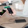 Power Bank Portable External Battery Pack Phone Charger 20000mAh with Dual Usb Output Ports Type C Micro Usb Input