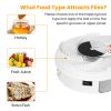 Usb Powered Electric Fly Trap Automatic Flycatcher Rotating Fly Pest Repellent Tool For Home Garage Barn