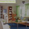 Fake Security Dome Dummy Camera with Realistic Looking Flash Led Lights Simulated Surveillance Security For Home Shop Factory