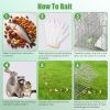 Folding Live Animal Trap Cage 31X12X11” With Waterproof Cover And Gloves Humane Easy To Catch & Release Trap Cats Raccoons Squirrels Skunks