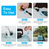 Battery Operated Portable Garden Water Sprayer 5L/1.32Gallon Electric Sprayer Rechargeable with Telescopic Handle 3 Spray Nozzles ADJ Shoulder Strap