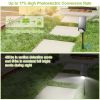 Solar Spotlights Outdoor 10Leds Landscape Lights 120° Motion Sensor Lamps 180°Lighting Ip65 Waterproof For Garage Garden Front Door