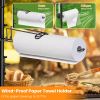 Griddle Caddy Paper Towel Holder Hook Baskets Bbq Accessories Storage Rack Vertical Standing Bbq Organizer Grill Utensil Storage