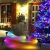 Color Changing Stake Landscape Lights 4Pcs Ip65 Waterproof Led with Remote Control 16 Color Dynamic Lights Lawn, Backyard, Pathway, and Garden