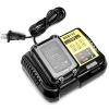 Rapid Charger Replacement Fit For Dewalt 10.8-20V Battery Dcb107 Dcb101 Dcb200 Dcb205