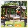 Griddle Caddy Paper Towel Holder Hook Baskets Bbq Accessories Storage Rack Vertical Standing Bbq Organizer Grill Utensil Storage