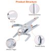 Reusable Mole Traps With Scissor Jaw Mole Killers 4Pack Effective Shed Field Garden Yard